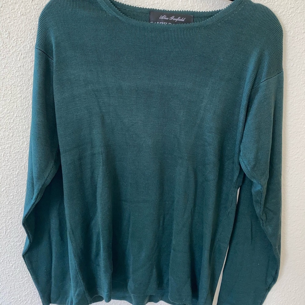 Alex Garfield 100% Silk Sweater